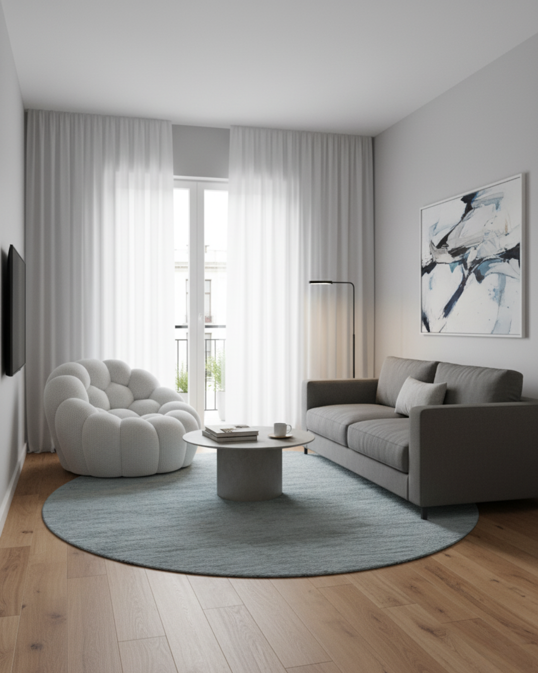 Canapé Bubble 1 place - Tissu alvéolaire