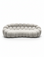 Canapé Bubble 3 places - Tissu alvéolaire