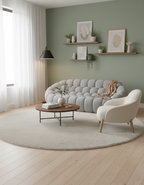 Canapé Bubble 3 places - Tissu micro-texturé