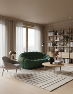 Canapé Bubble 2 places - Tissu micro-texturé