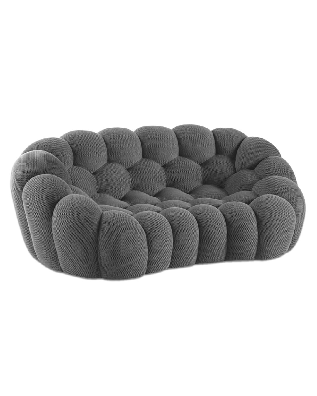 Canapé Bubble 2 places - Tissu alvéolaire