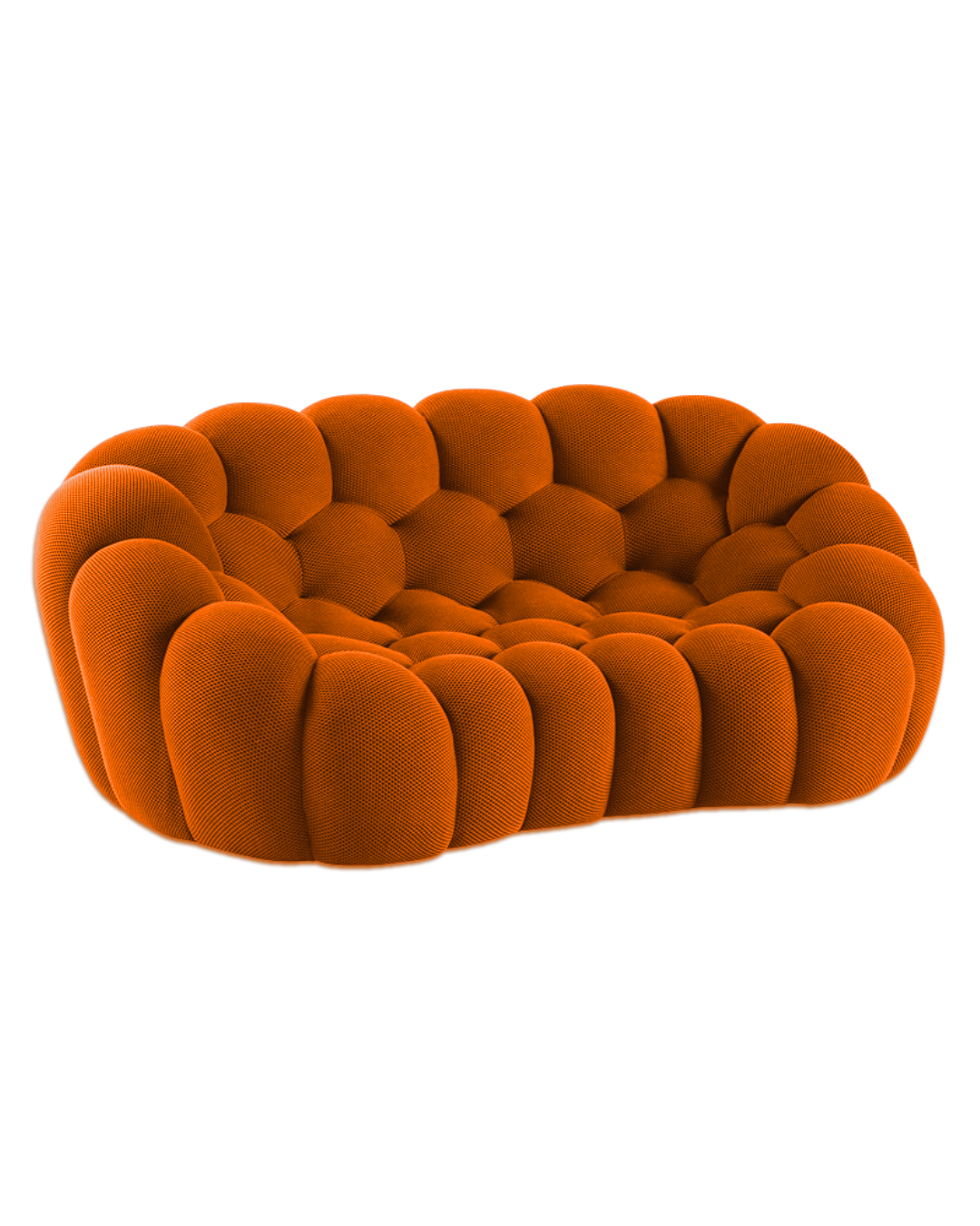 Canapé Bubble 2 places - Tissu alvéolaire