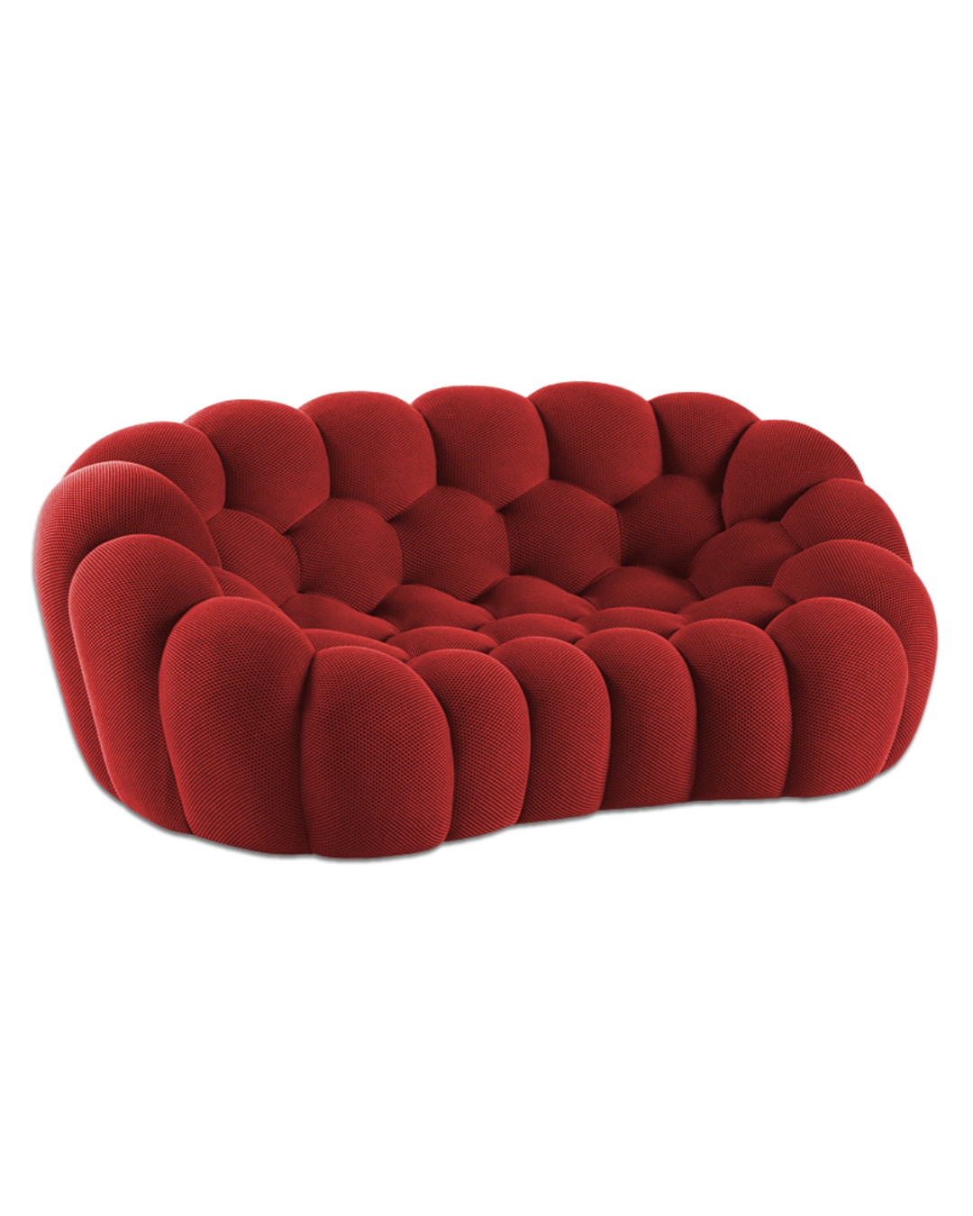 Canapé Bubble 2 places - Tissu alvéolaire