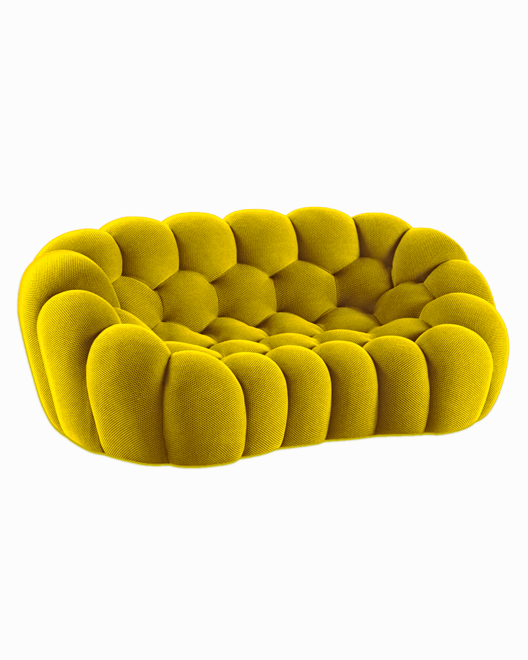 Canapé Bubble 2 places - Tissu alvéolaire