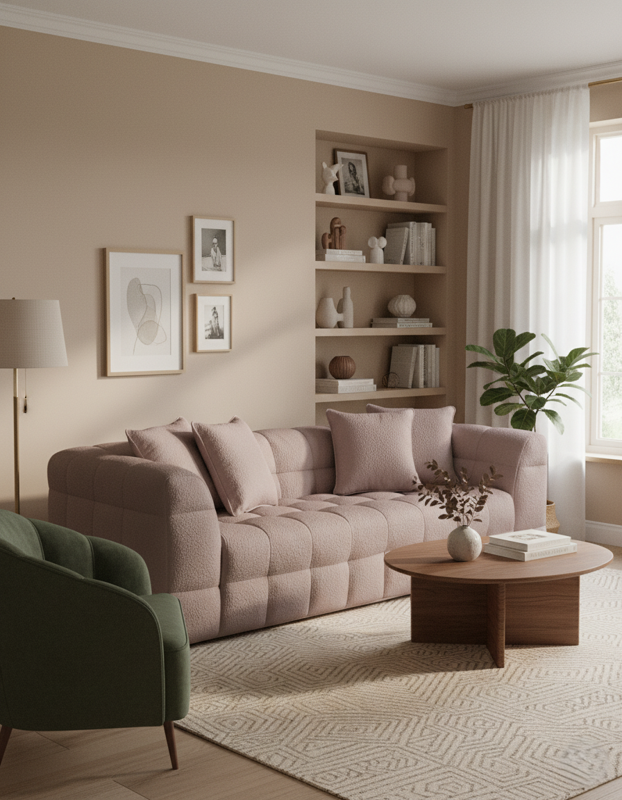 Canapé Bubble 3 Places - Laine Douce