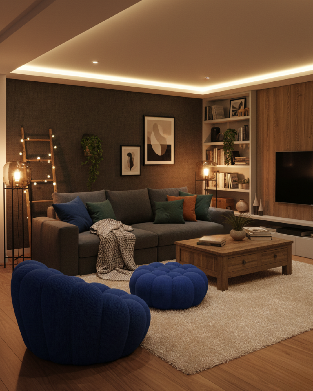 Pouf de Canapé Bubble - Tissu alvéolaire