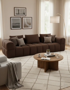 Canapé Bubble 3 Places - Tissu bouclette