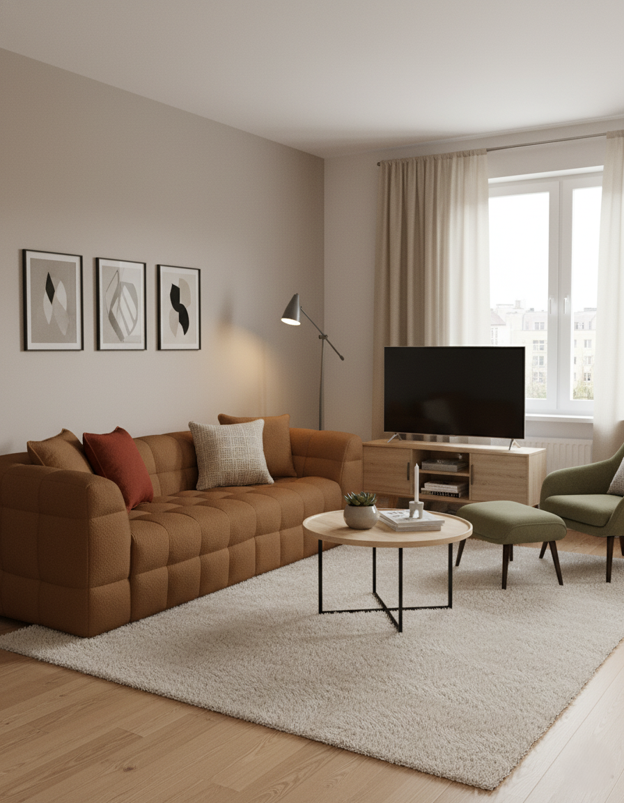 Canapé Bubble 3 Places - Laine Douce