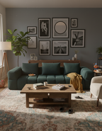 Canapé Bubble 3 Places - Tissu bouclette