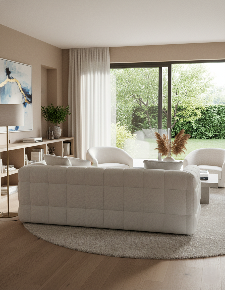 Canapé Bubble 3 Places - Laine Douce