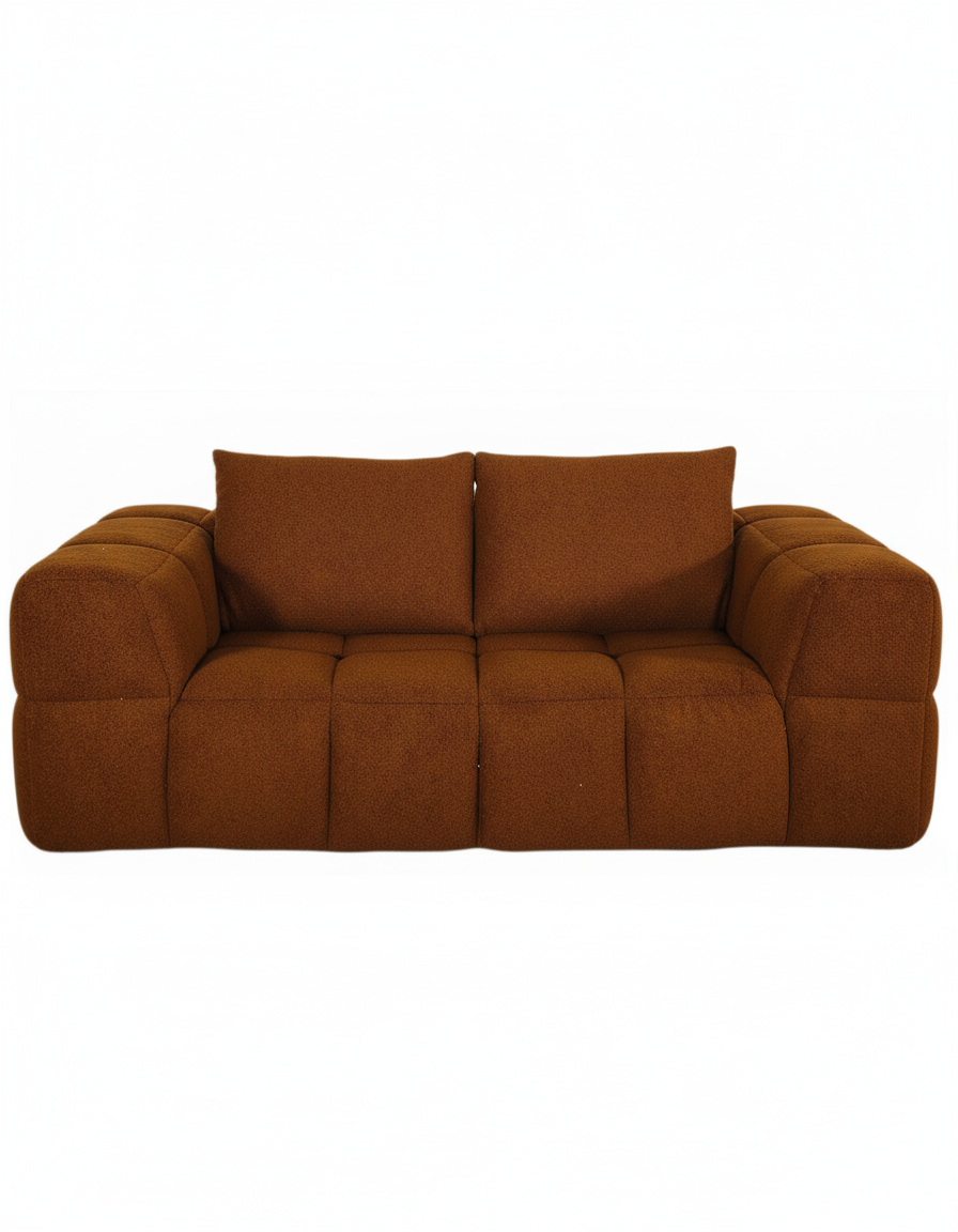 Canapé Bubble 2 Places - Tissu bouclette