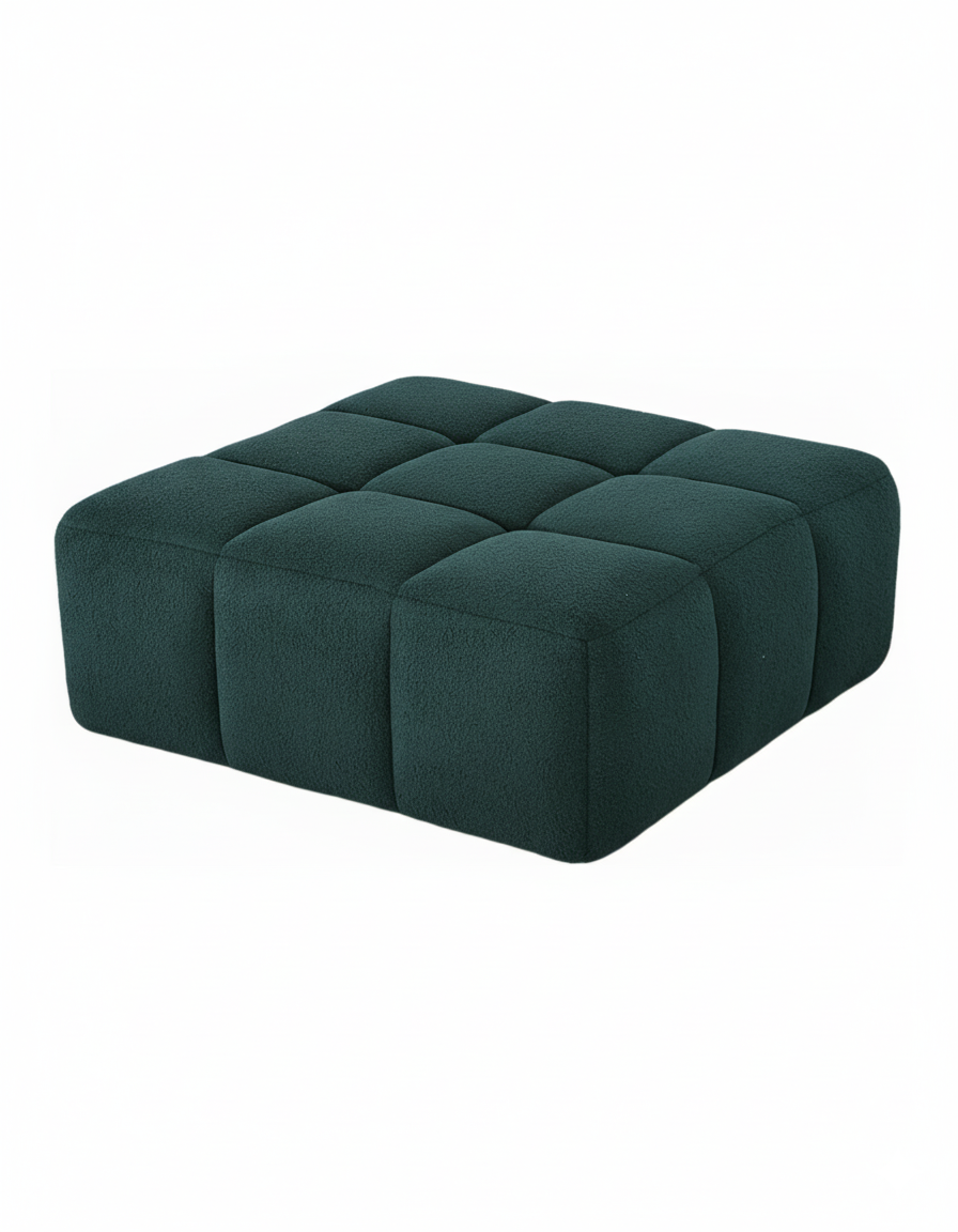 Pouf Modulaire Canapé Bubble - Tissu bouclette