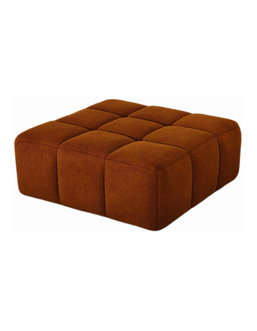 Pouf Modulaire Canapé Bubble - Tissu bouclette