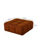 Pouf Modulaire Canapé Bubble - Tissu bouclette