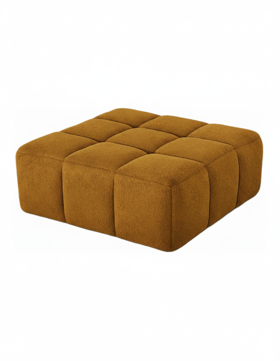 Pouf Modulaire Canapé Bubble - Tissu bouclette