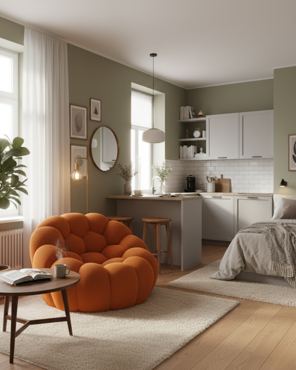 Canapé Bubble 1 place - Tissu alvéolaire