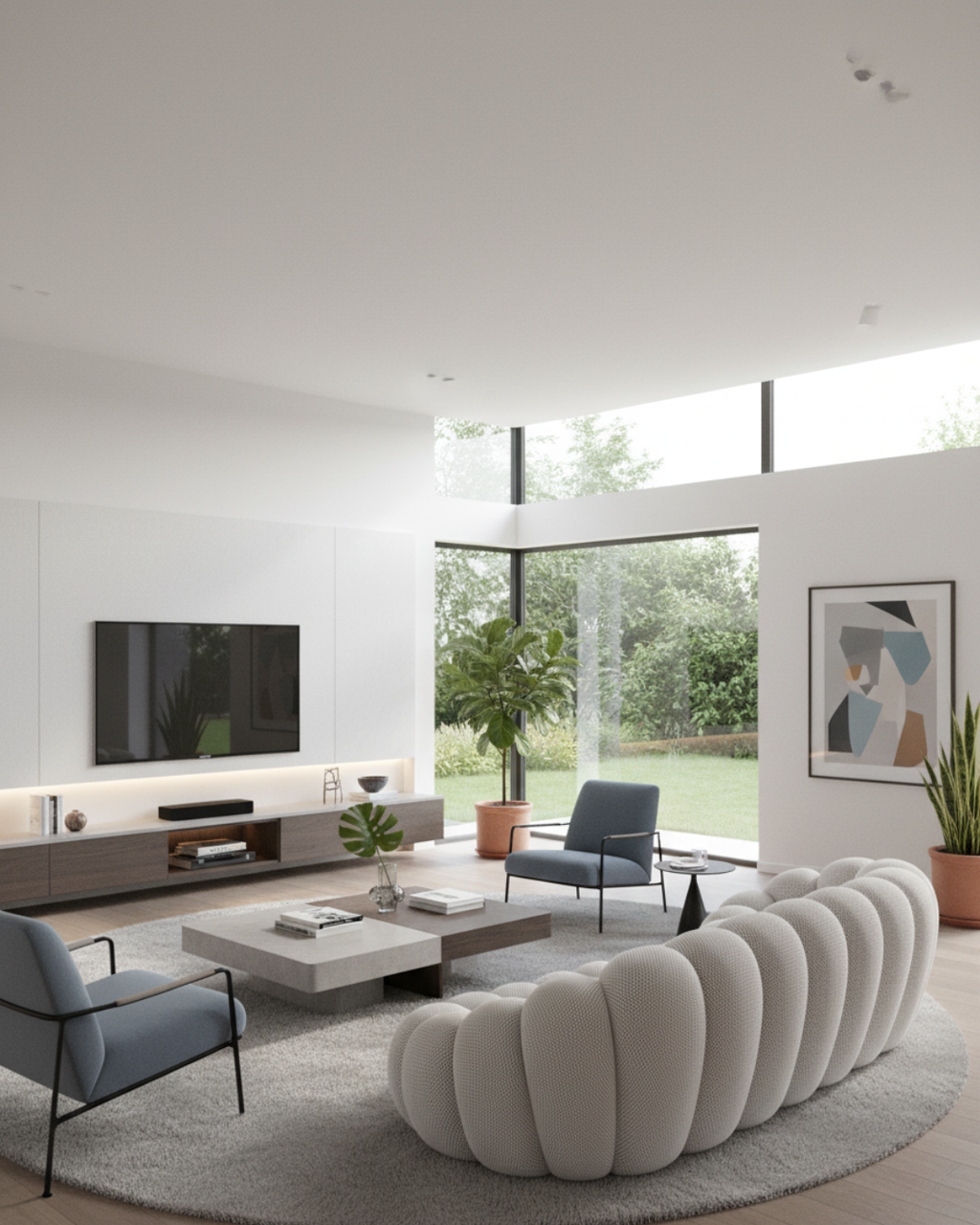 Canapé Bubble 3 places - Tissu alvéolaire